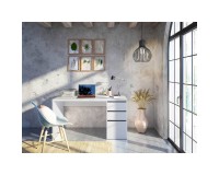WS CHEST Writing Desk (White) Furniture, Budget Furniture, Children's Furniture, Office Furniture, Computer and Writing Tables, Computer and Writing Tables, Fast Delivery, Do it yourself (D.I.Y), Computer Desks and Bookcases, Writing Desk and Computer Desks , Desks, Computer Desks image