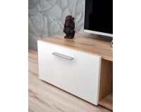 ECO living room wall unit, Wotan body / matt white fronts Furniture, Living Room Furniture, Furniture Wall Units, Organizational Furniture, Modern Furniture Wall Units image
