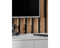 Стенка VERTI II в гостиную, Perla Gray