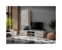 Showing image for GEO I living room wall unit, cashmere with a black printed pattern GEO I living room wall unit, cashmere with a black printed pattern Furniture, Living Room Furniture, Furniture Wall Units, Organizational Furniture, Modern Furniture Wall Units image