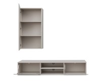 Showing image for GEO I living room wall unit, cashmere with a black printed pattern GEO I living room wall unit, cashmere with a black printed pattern Furniture, Living Room Furniture, Furniture Wall Units, Organizational Furniture, Modern Furniture Wall Units image