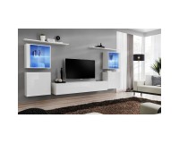 מזנון לסלון SWITCH XIV, לבן מבריק image
