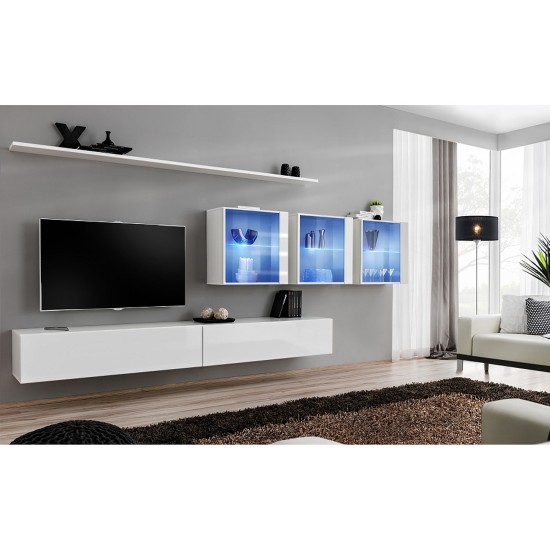 מזנון לסלון SWITCH XVII, לבן מבריק מזנון לסלון SWITCH XVII, לבן מבריק image