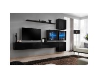מזנון לסלון SWITCH XIX, שחור מבריק מזנון לסלון SWITCH XIX, שחור מבריק image