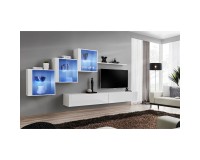 מזנון לסלון SWITCH XX, לבן מבריק מזנון לסלון SWITCH XX, לבן מבריק image