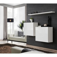 Hanging chest SWITCH SB1, white gloss