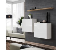 Showing image for Hanging chest SWITCH SB1, white gloss with Wotan oak Hanging chest SWITCH SB1, white gloss with Wotan oak Furniture, Living Room Furniture, Furniture Wall Units, Organizational Furniture, Modern Furniture Wall Units, Modular Furniture, Chest of Drawers, Chest Of Drawers, Collection SWITCH image