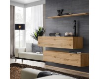 Hanging chest SWITCH SB2, Wotan oak image