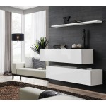 Hanging chest SWITCH SB2, white gloss