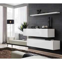Hanging chest SWITCH SB2, white gloss