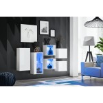 Hanging composition SWITCH SB4, white gloss