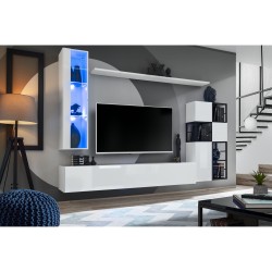 SWITCH M2 hanging wall unit, white gloss
