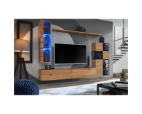 מזנון לסלון SWITCH M2, אלון Wotan image