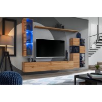 מזנון לסלון SWITCH M2, אלון Wotan