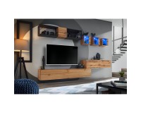 מזנון לסלון SWITCH M3, אלון Wotan image
