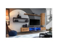 מזנון לסלון SWITCH M4, אלון Wotan