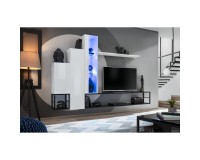 מזנון לסלון SWITCH M8, לבן מבריק מזנון לסלון SWITCH M8, לבן מבריק