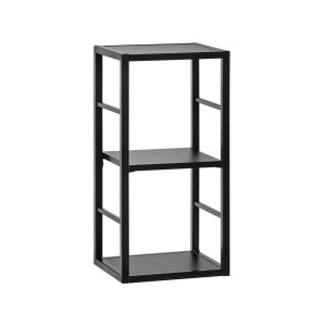 Metal shelf SWITCH RM 4, matt black metal