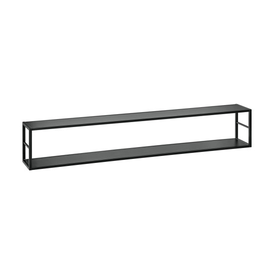 מדף מתכת SWITCH RM 8, מתכת שחורה מט image