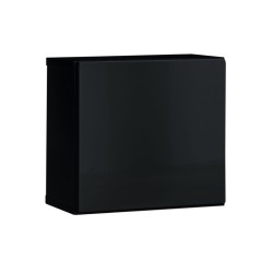 Шкаф навесной SWITCH SW 5, чёрный глянец