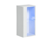 Wall display cabinet SWITCH WW 4, white gloss Furniture, Living Room Furniture, Furniture Wall Units, Organizational Furniture, Modern Furniture Wall Units, Modular Furniture, Showcases Modern, Display Cabinets For The Living Room, Collection SWITCH image