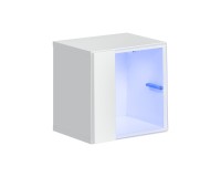 Wall display cabinet SWITCH WW 5, white gloss image