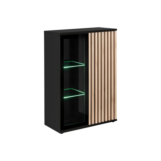 Low display cabinet CAMERON Furniture, Living Room Furniture, Modular Furniture, Showcases Modern, Display Cabinets For The Living Room, Collection CAMERON image