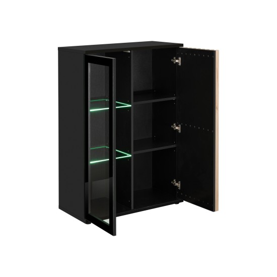 Low display cabinet CAMERON Furniture, Living Room Furniture, Modular Furniture, Showcases Modern, Display Cabinets For The Living Room, Collection CAMERON image
