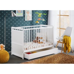 Детская кроватка TYMEK Plus с ящиком