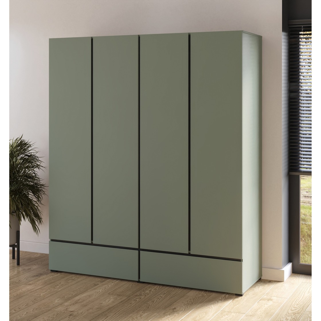 CROSS Helvetia Bedroom Green