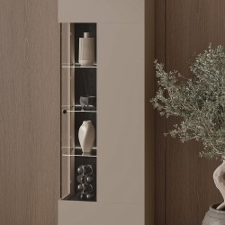 SERIO Display Cabinet 55 cm, Single Door