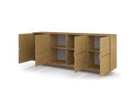 Комод TATAMI 4D, 221 см, дуб Baltic Dune