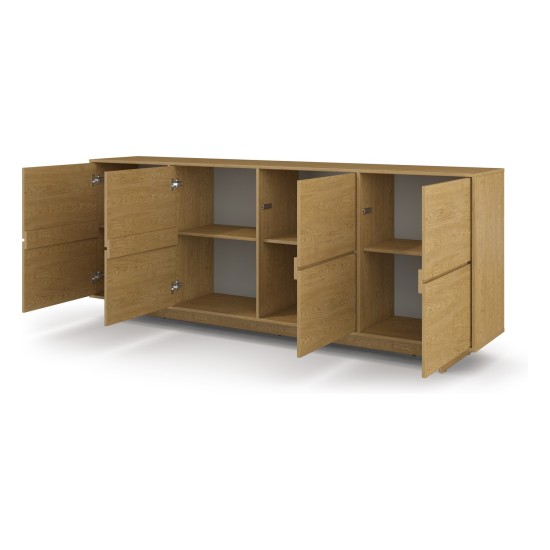 Комод TATAMI 4D, 221 см, дуб Baltic Dune