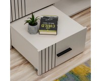 SIGMA Bed 90x200 with Two Drawers