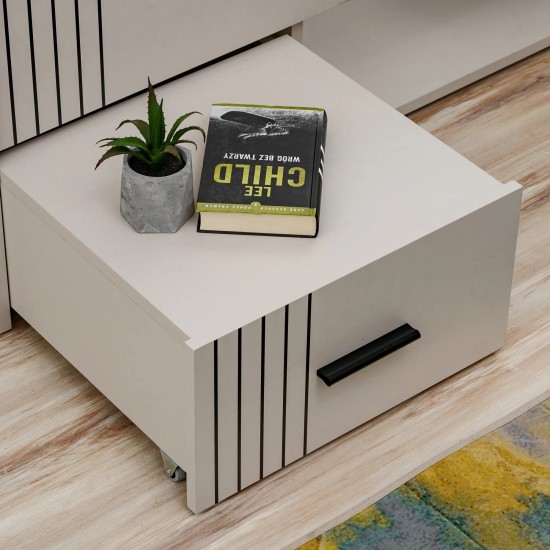 SIGMA Bed 90x200 with Two Drawers