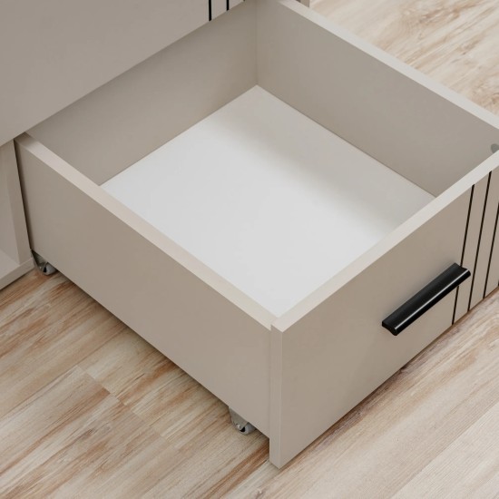 SIGMA Bed 90x200 with Two Drawers