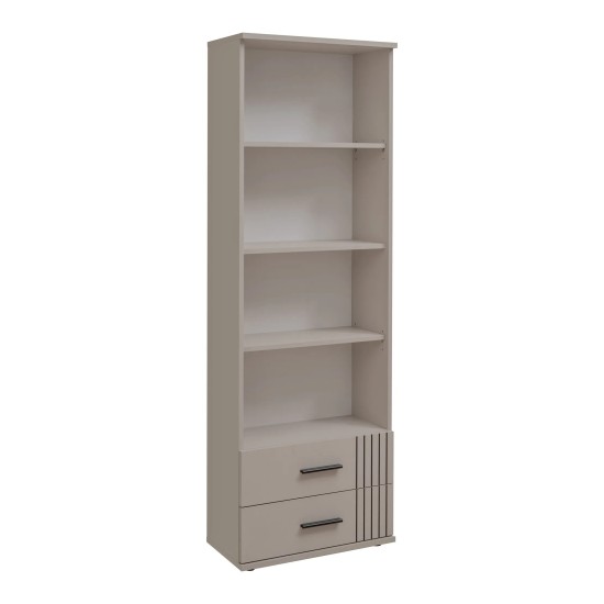 SIGMA Shelf Unit 60 cm, Three Shelves and Two Drawers