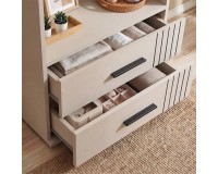 SIGMA Shelf Unit 60 cm, Three Shelves and Two Drawers