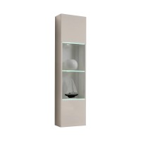 FLY 42 wall hung cabinet with a lit window, Kaszmir