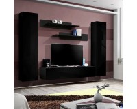 FLY A1 wall unit, black gloss FLY A1 wall unit, black gloss