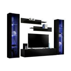 FLY A2 wall unit, black gloss FLY A2 wall unit, black gloss