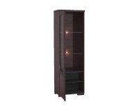 ויטרינה בודדת שמאלית RIVA עם תאורה, 61x45x193 ס