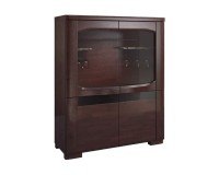 ארון עם בר RIVA עם תאורה, 101x45x128 ס