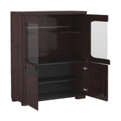 ארון עם בר RIVA עם תאורה, 101x45x128 ס ארון עם בר RIVA עם תאורה, 101x45x128 ס