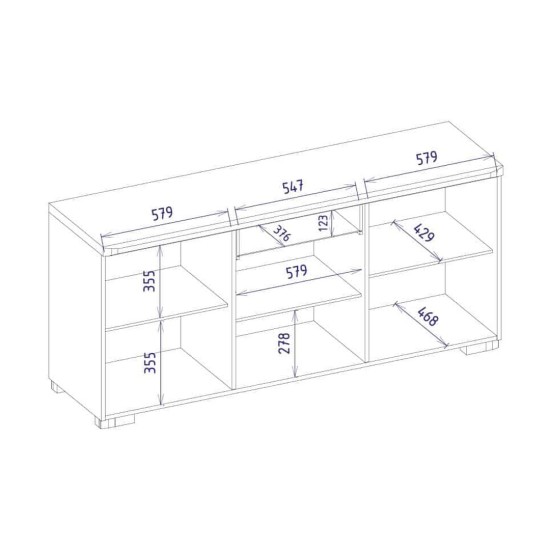 שידה RIVA 3D1SZ, 182 ס