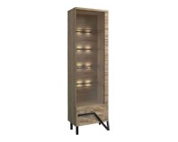 PIK single display cabinet I right with lighting, 62 cm PIK single display cabinet I right with lighting, 62 cm