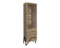 PIK single display cabinet II left with lighting, 62 cm PIK single display cabinet II left with lighting, 62 cm