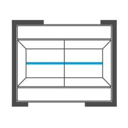 CORINO bar cabinet, 132 cm CORINO bar cabinet, 132 cm