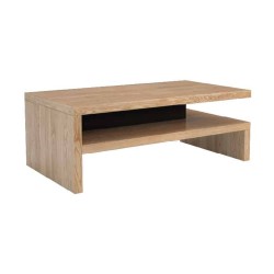 CORINO two level high coffee table, 120 cm