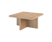 CORINO square coffee table, 90 cm